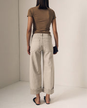 Selena Crop Cuffed