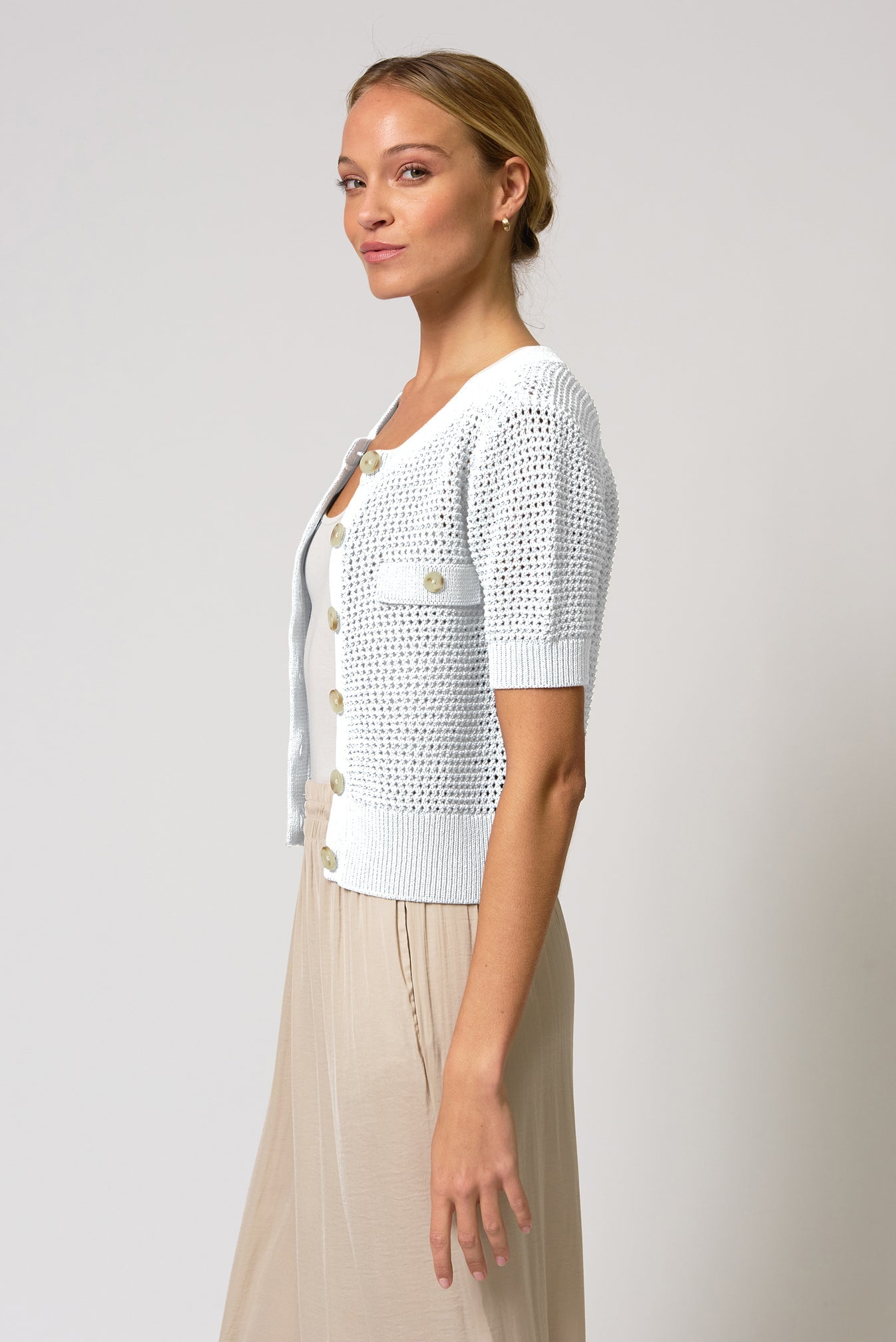Iris Tape Yarn Cardi