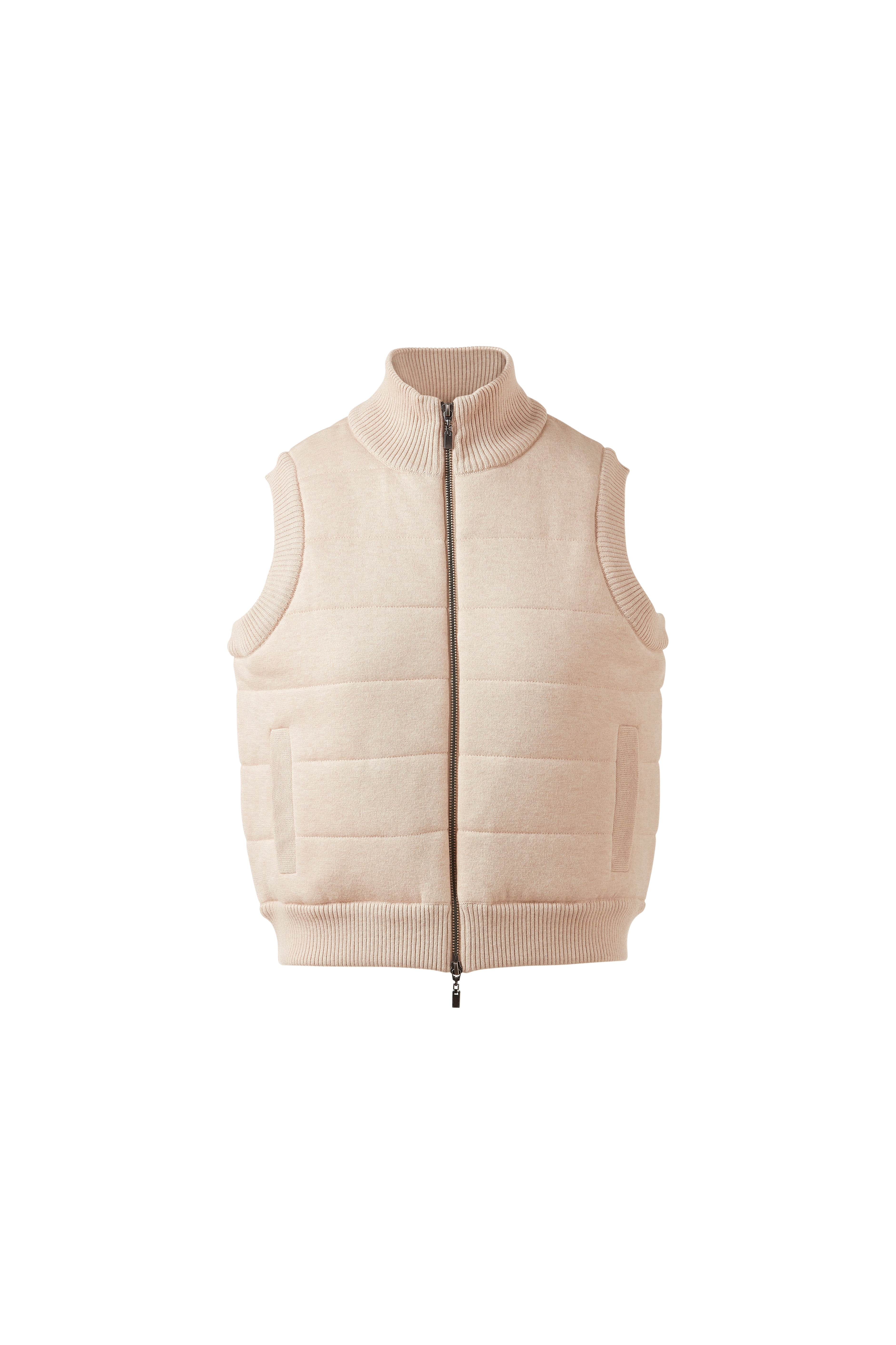 QUILTED ZIP VEST