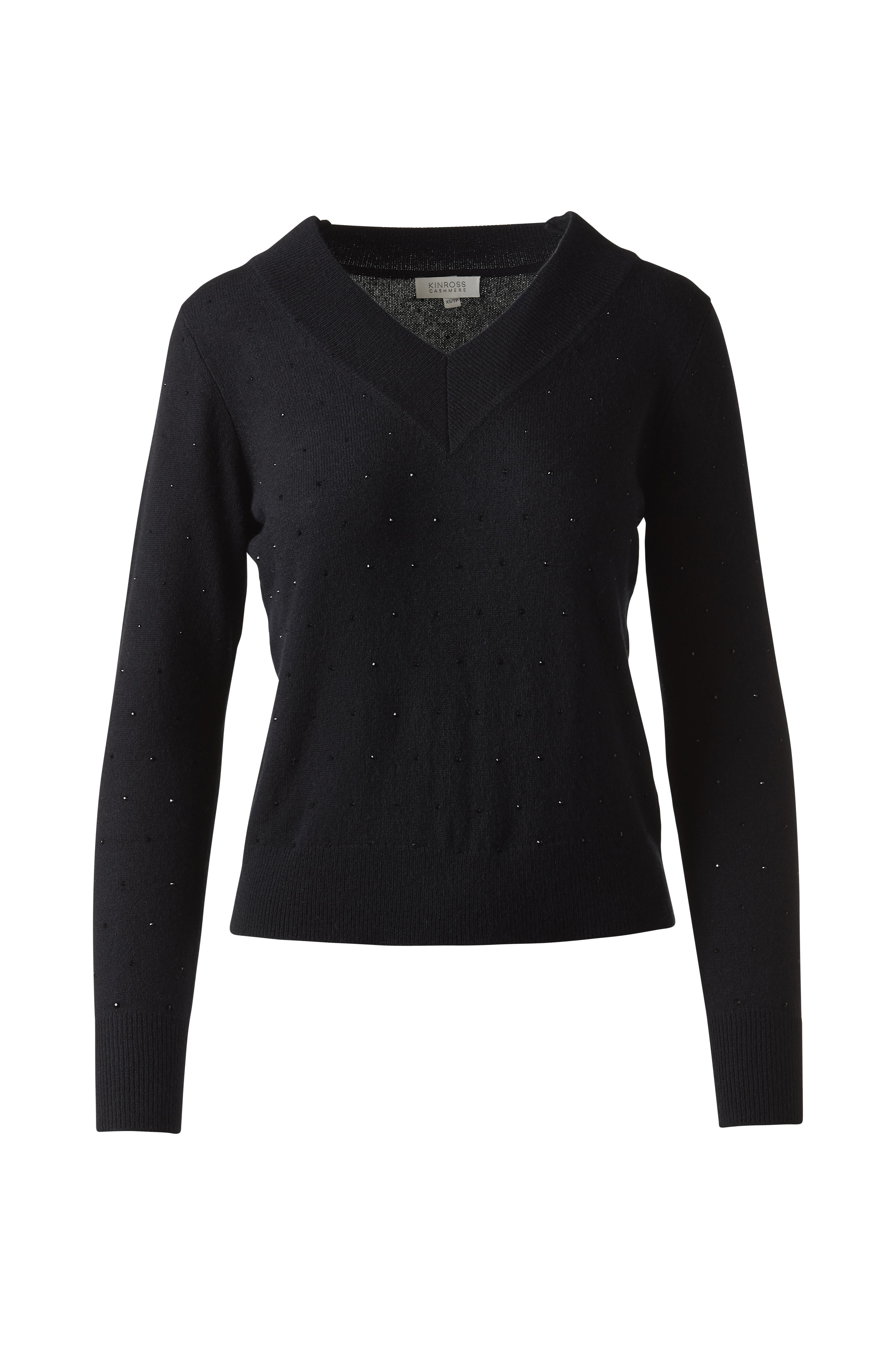 CASHMERE CRYSTAL VEE