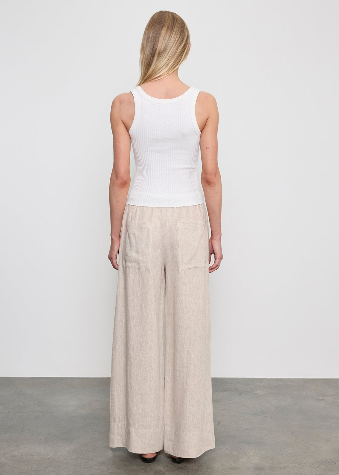 MILITARY RIB CROP TANK