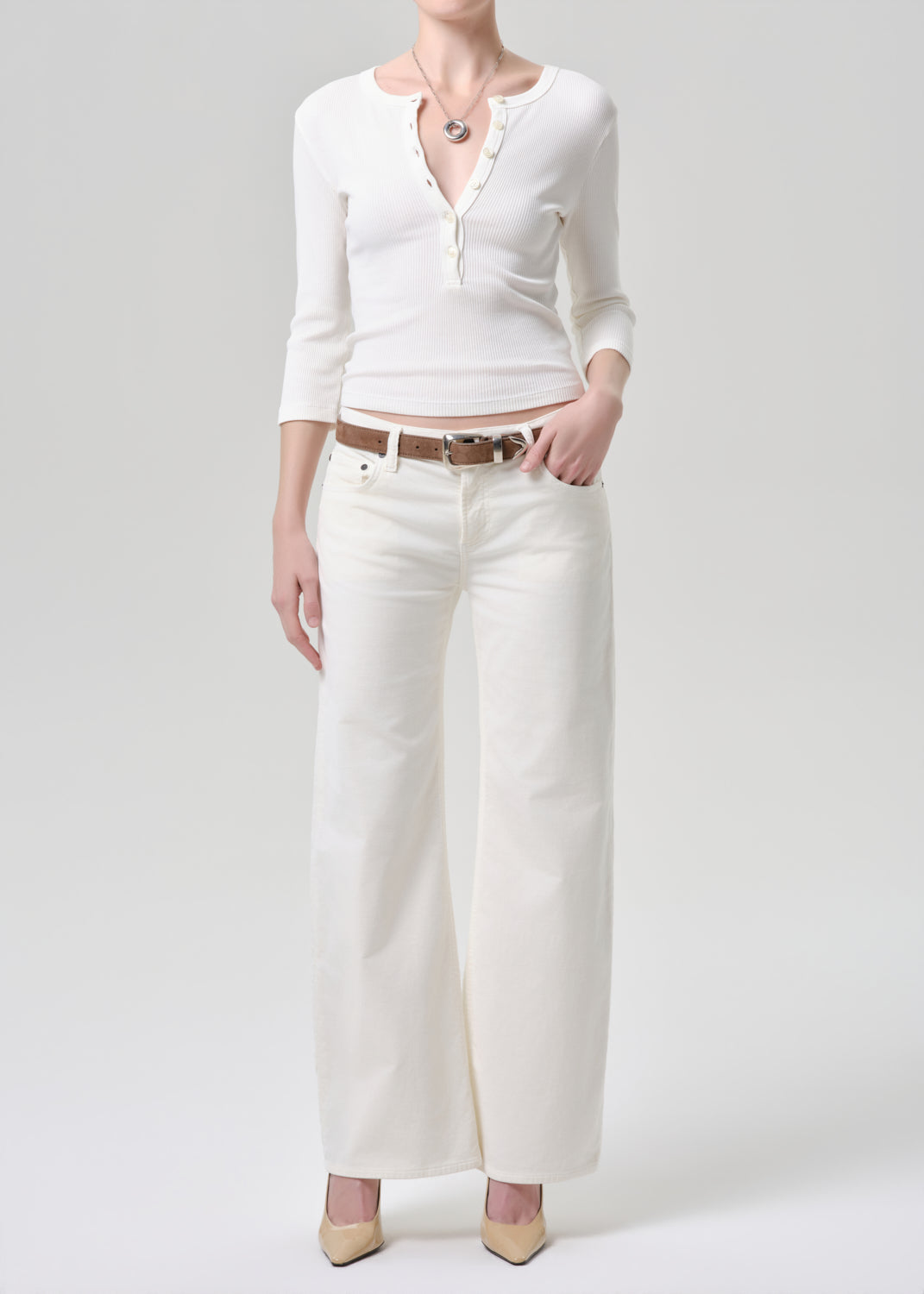Nora Corduroy Trouser Leg
In Pashmina