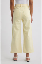 The Anchor High Waist Patch Pocket Crop Jeans