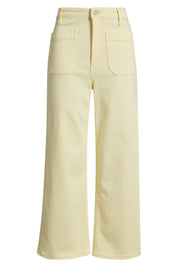 The Anchor High Waist Patch Pocket Crop Jeans