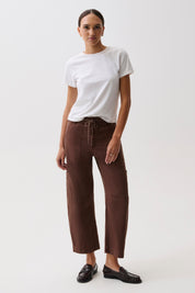SABRINA CURVED UTILITY PANTS - LINDT
