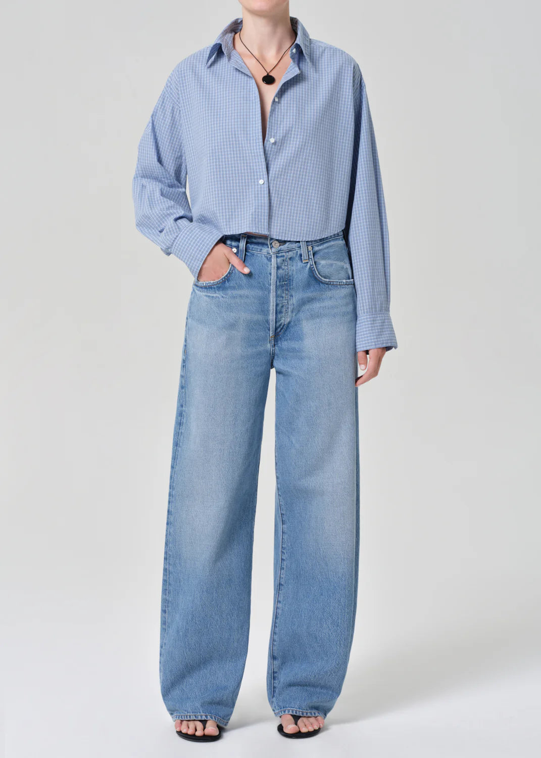 Ana Cropped Shirt