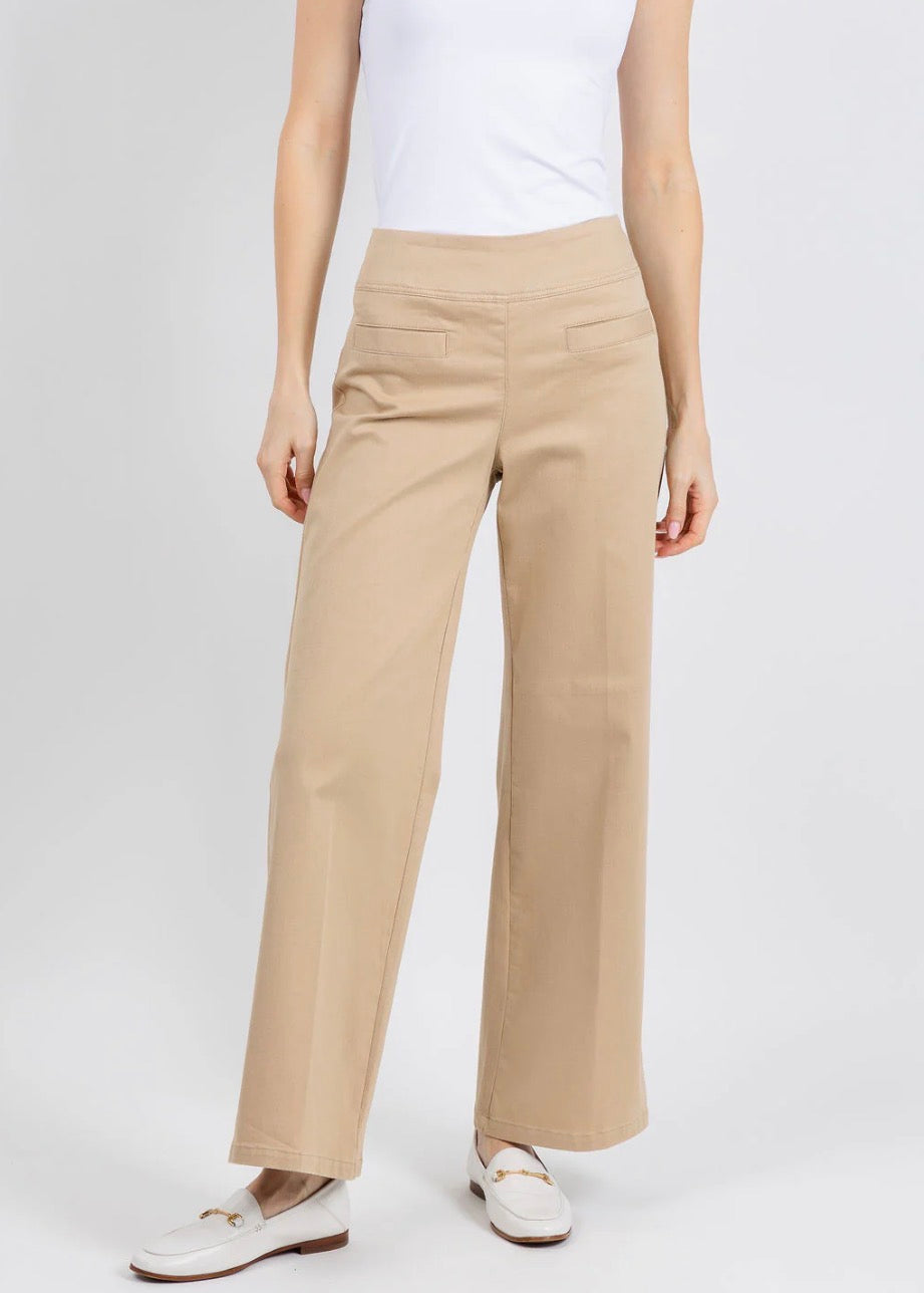 29" Modern Twill Wide Leg Pants