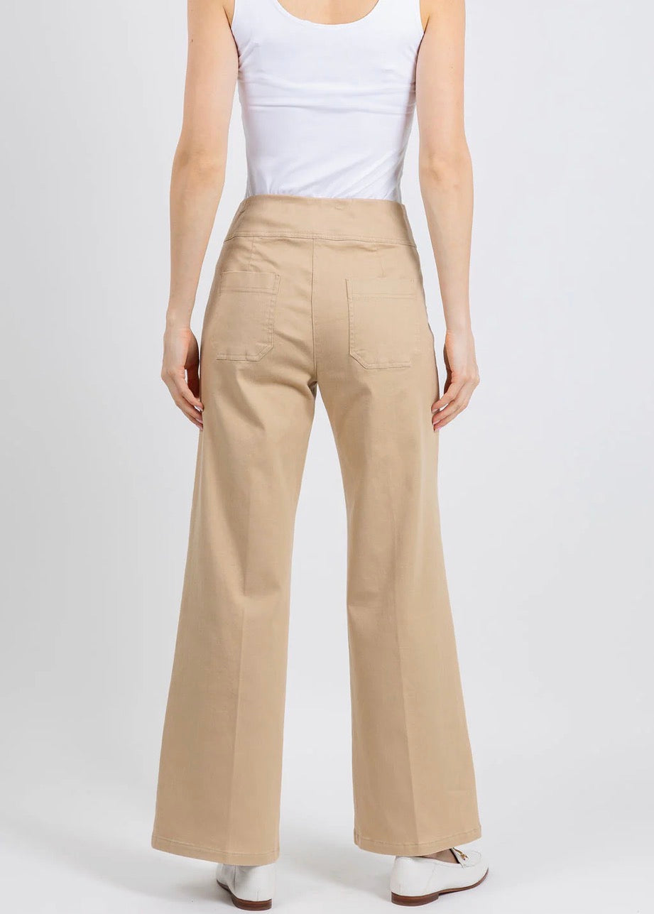 29" Modern Twill Wide Leg Pants