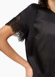 MARGUERITE SILK TOP