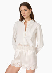 NAPIER COTTON POPLIN SHIRT