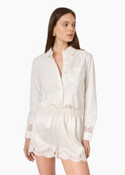 NAPIER COTTON POPLIN SHIRT