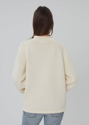 Snap Collar Sweater