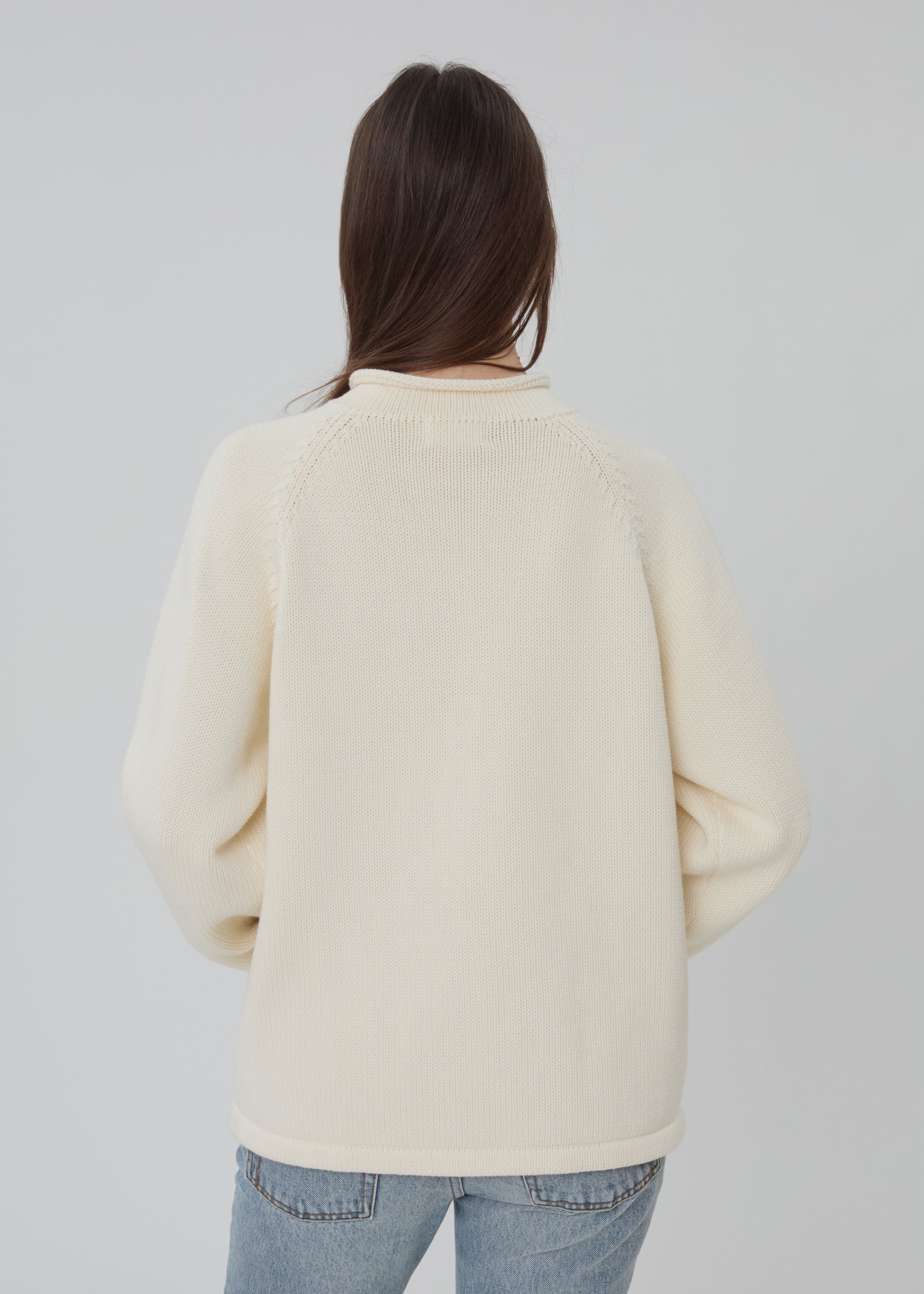 Snap Collar Sweater