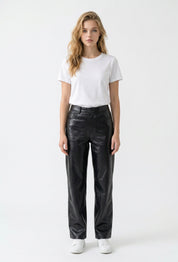 Gustave faux leather pants