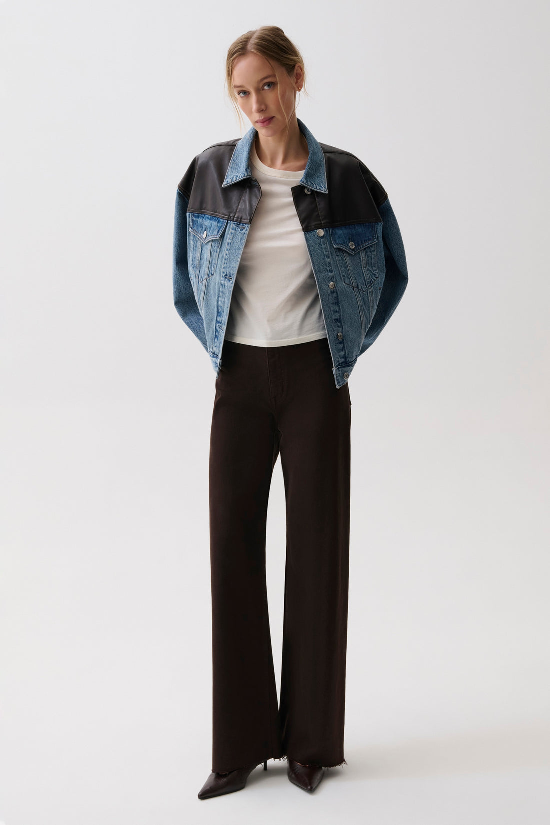 PENNY HIGH RISE WIDE LEG JEAN