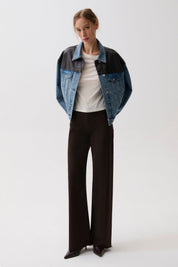 PENNY HIGH RISE WIDE LEG JEAN