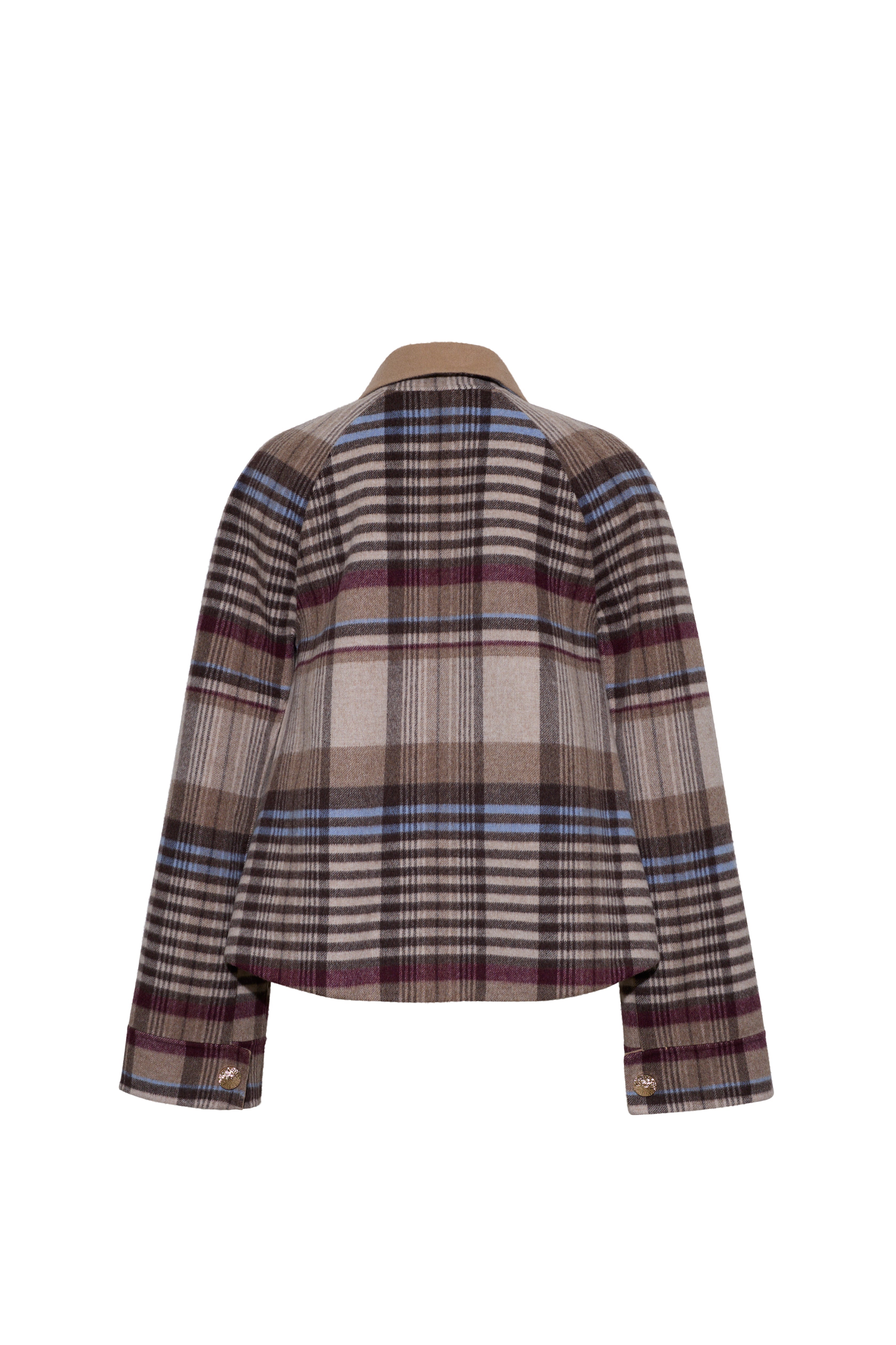 Andrew Jacket
Cropped Plaid, Oversized Cool