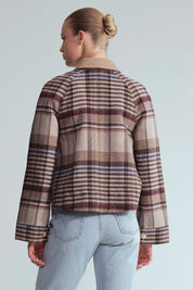 Andrew Jacket
Cropped Plaid, Oversized Cool