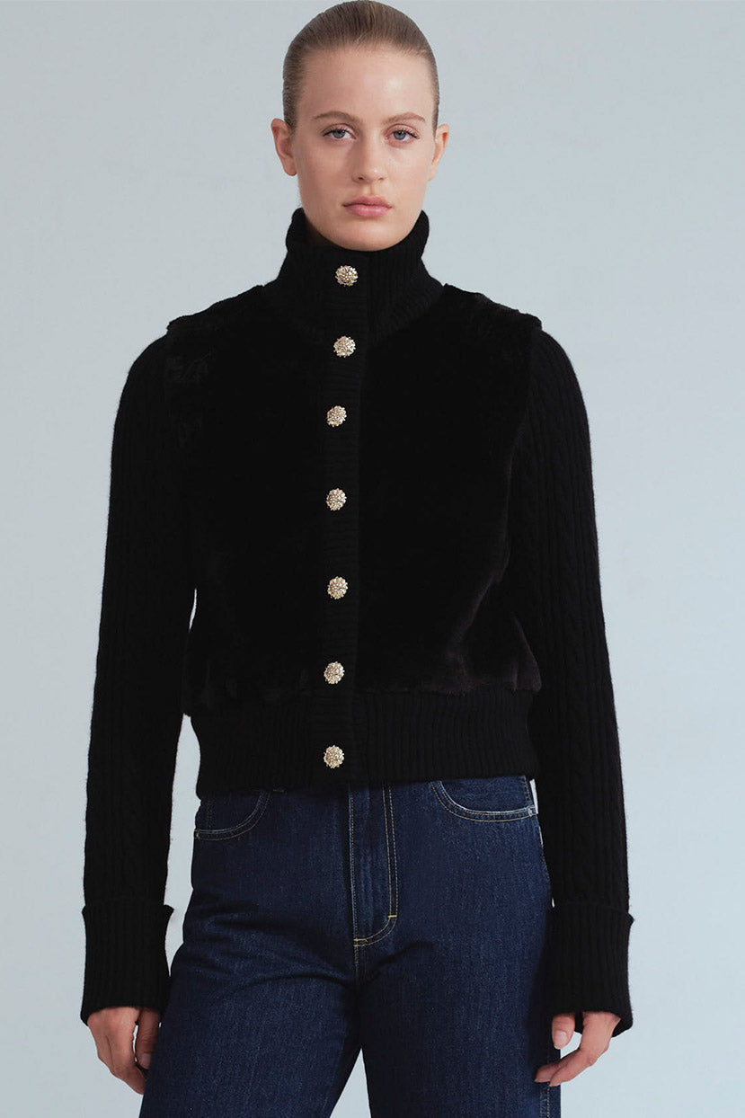 Logan Cardigan
Faux Fur, Cable-knit—Texture, Elevated