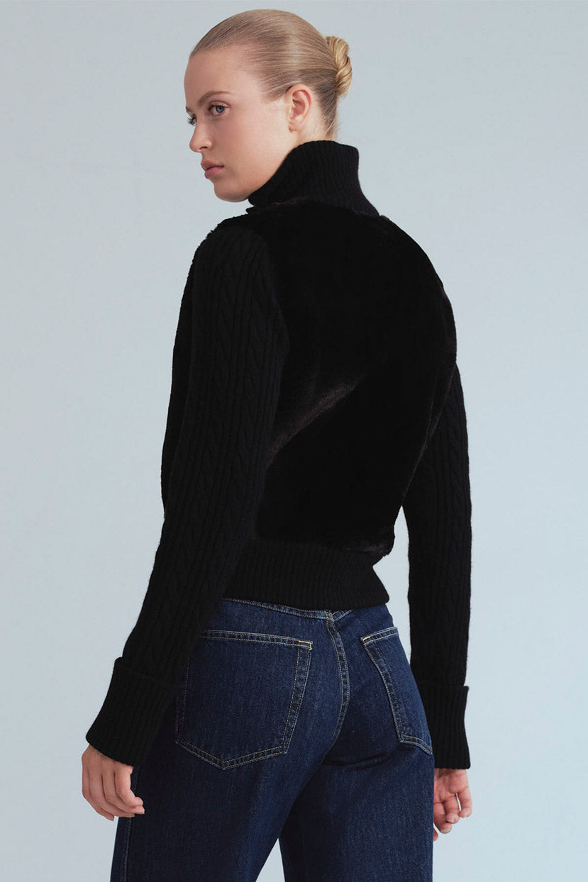Logan Cardigan
Faux Fur, Cable-knit—Texture, Elevated