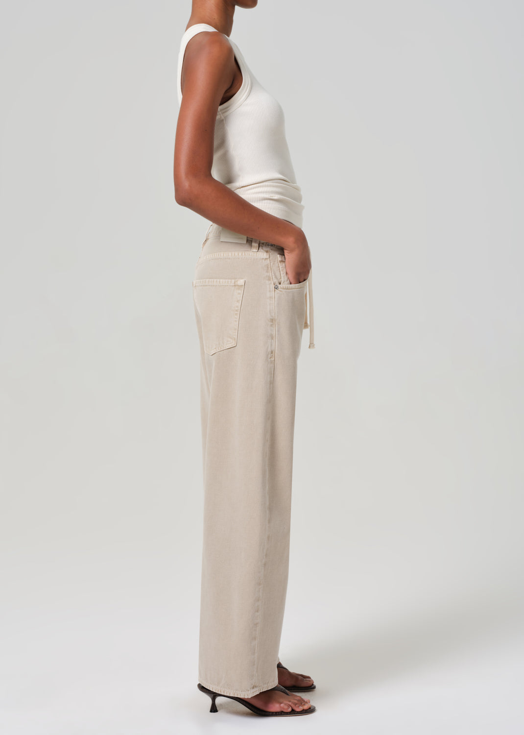 Brynn Drawstring Trouser
In Burnished Quartz