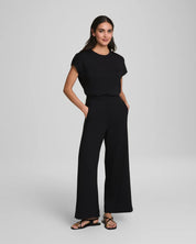 Air Essentials Crop Wide Leg Jumpsuit