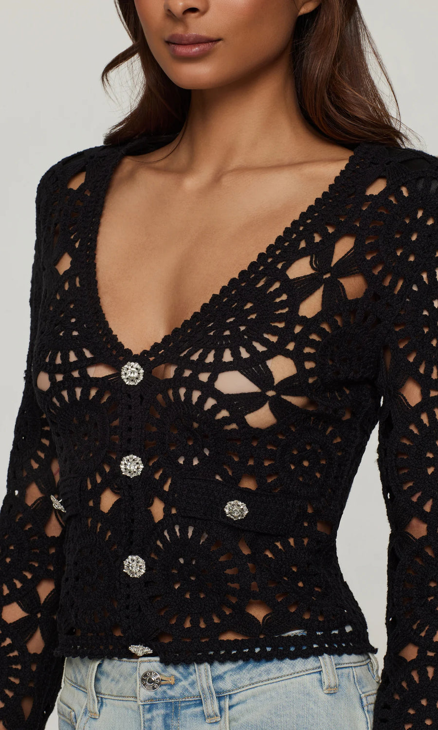 MELODY CROCHET CARDIGAN