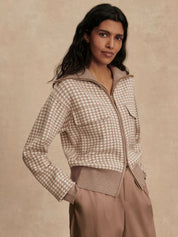 Ablett Jacquard Knit Jacket