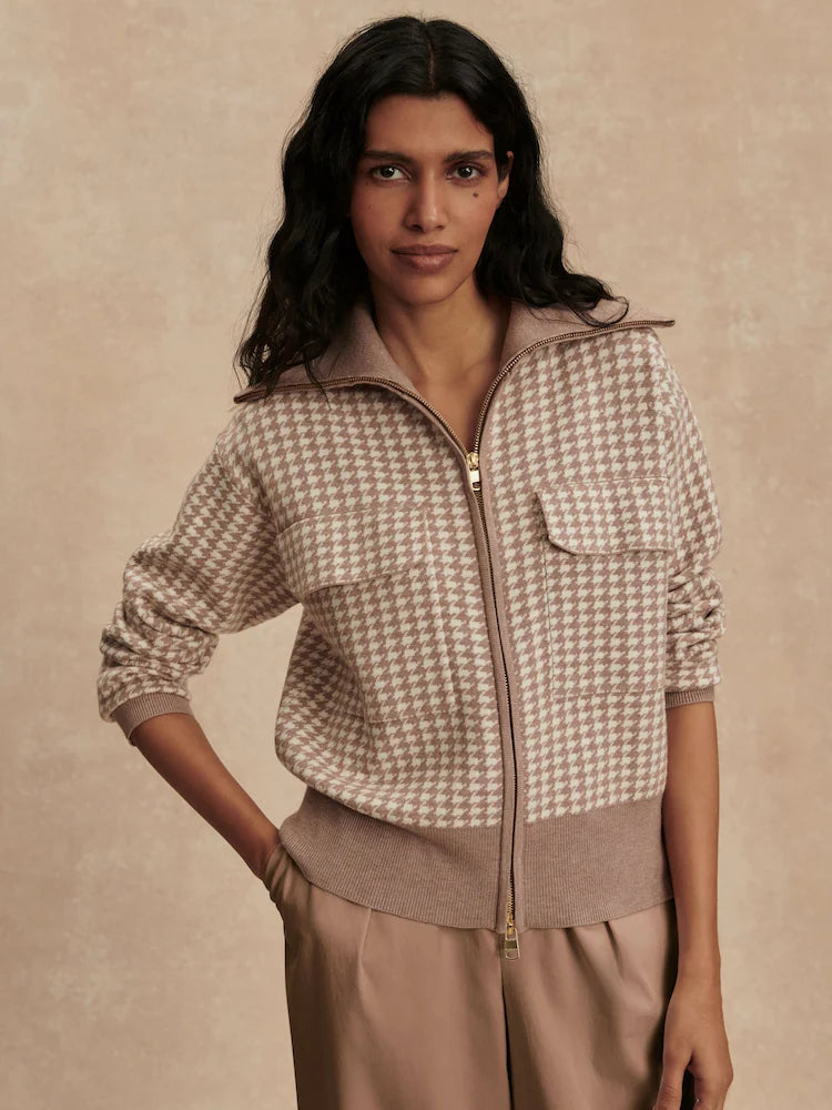 Ablett Jacquard Knit Jacket