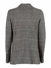 SLIM LONG JACKET | Blue