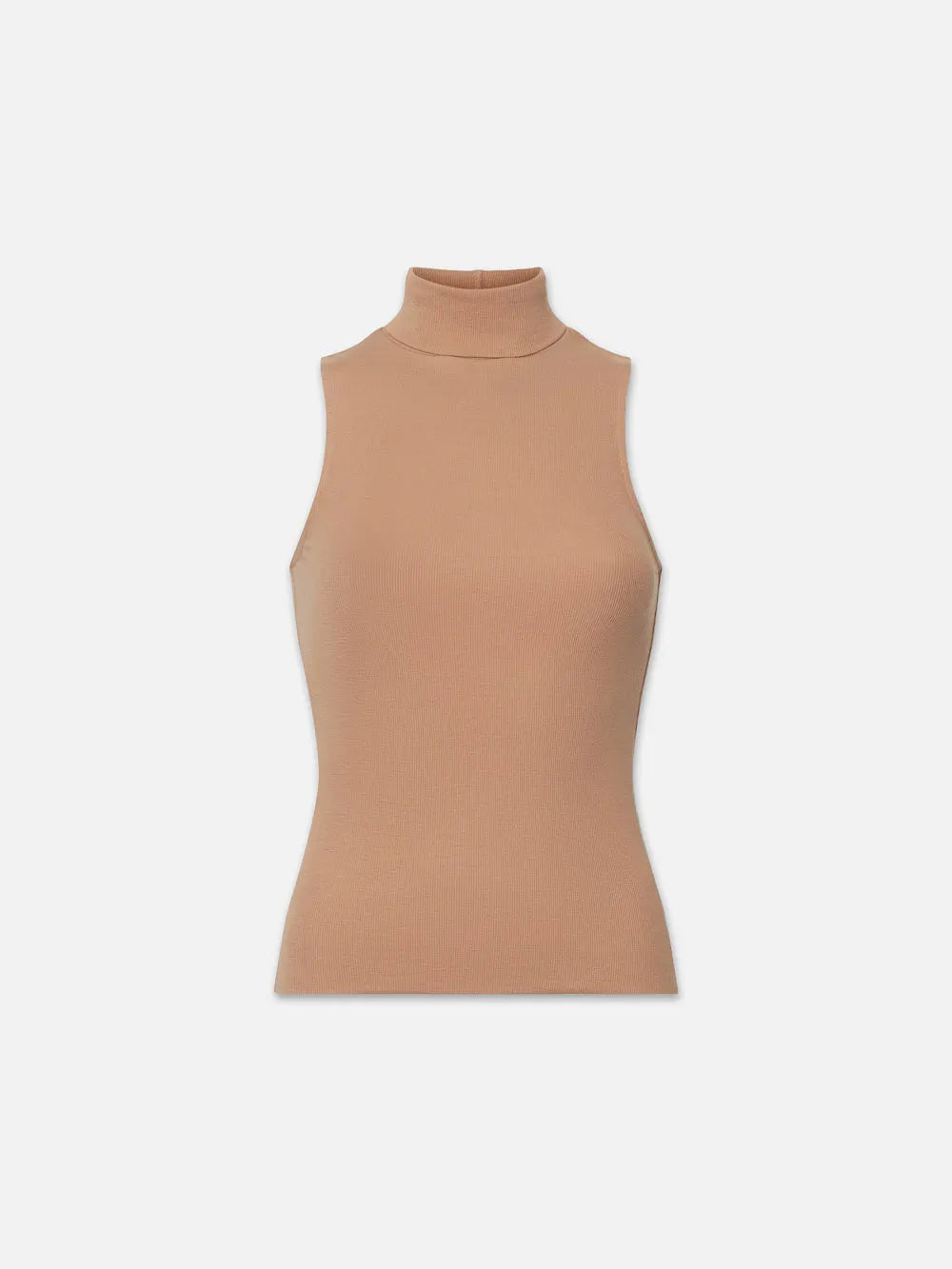 Sleeveless Turtleneck Top