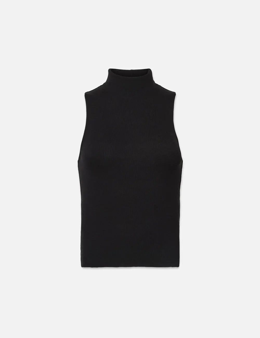 Sleeveless Turtleneck Top