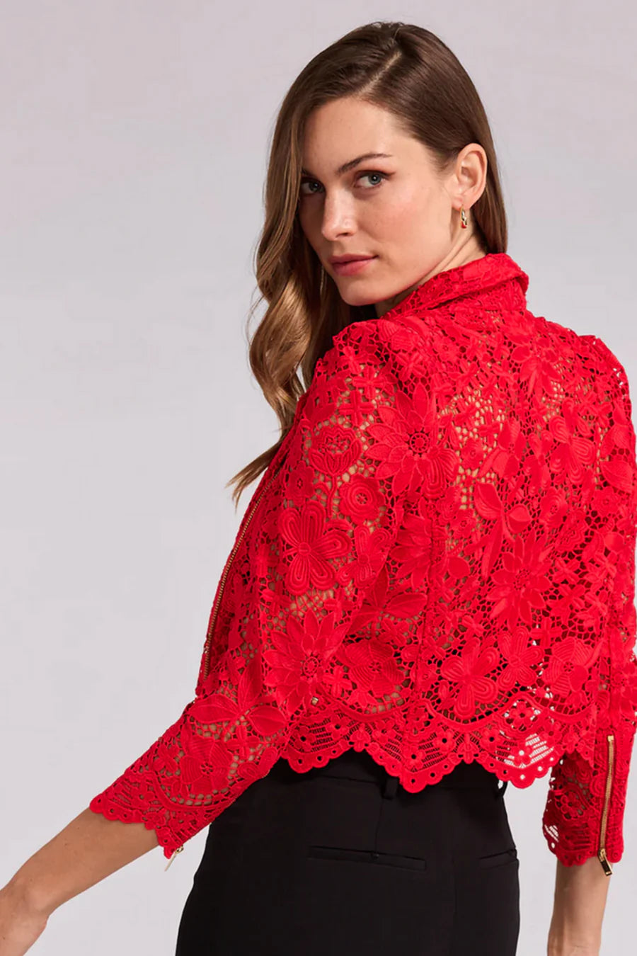 MALIBU GUIPURE LACE JACKET