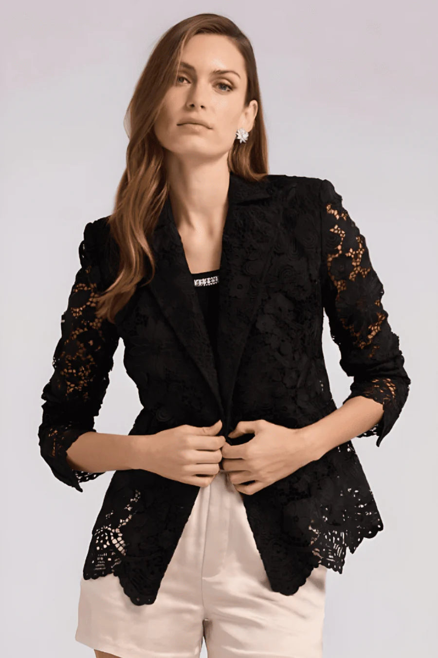 CLARISSE LACE BLAZER