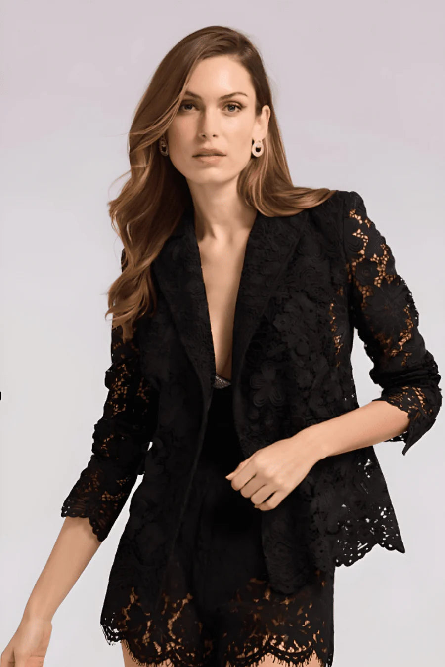 CLARISSE LACE BLAZER