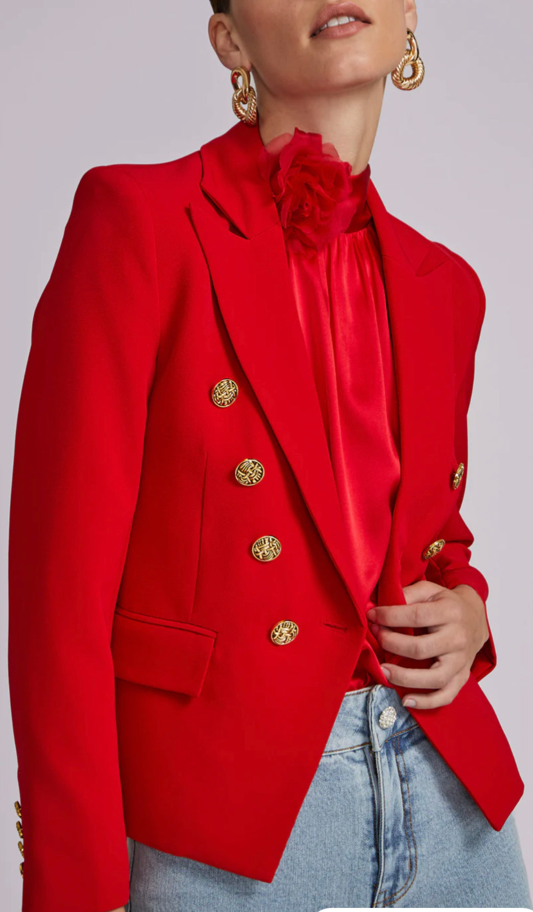 JANNA CREPE BLAZER