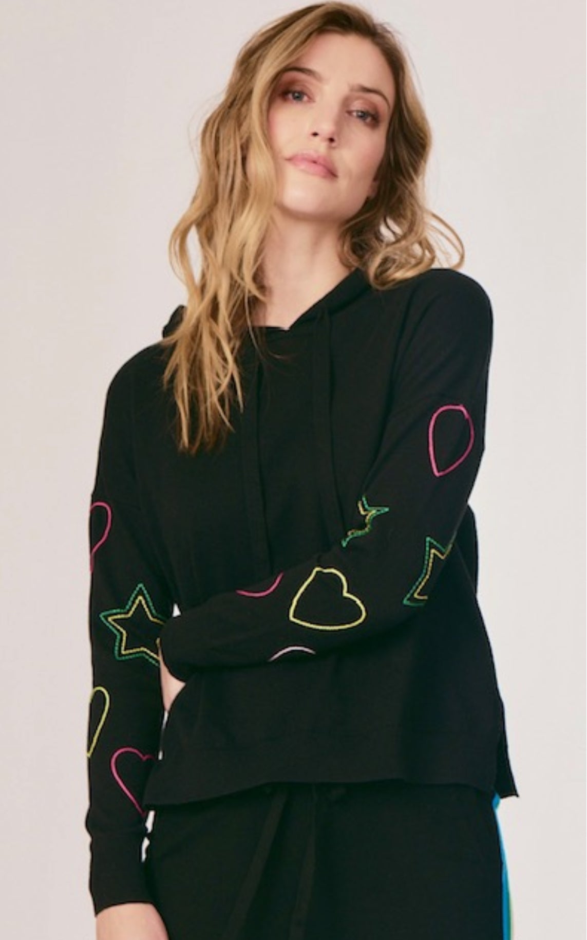 Stars & Hearts Hoodie Sweater