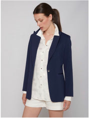 JACKET SOPHIA NAVY KNIT PERFECT FIT