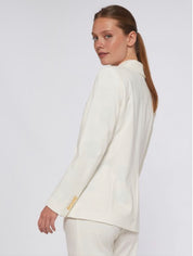 JACKET INGRID WHITE KNIT PERFECT FIT