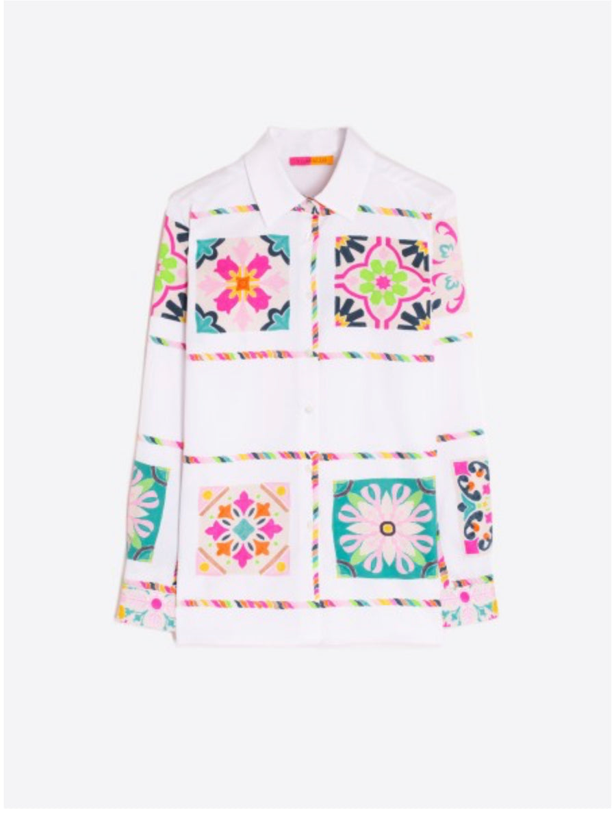 SHIRT NADINE TILES DESIGN PRINT