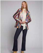 JACKET SMOKING SEQUINS MULTICOLOUR ZIGZAG