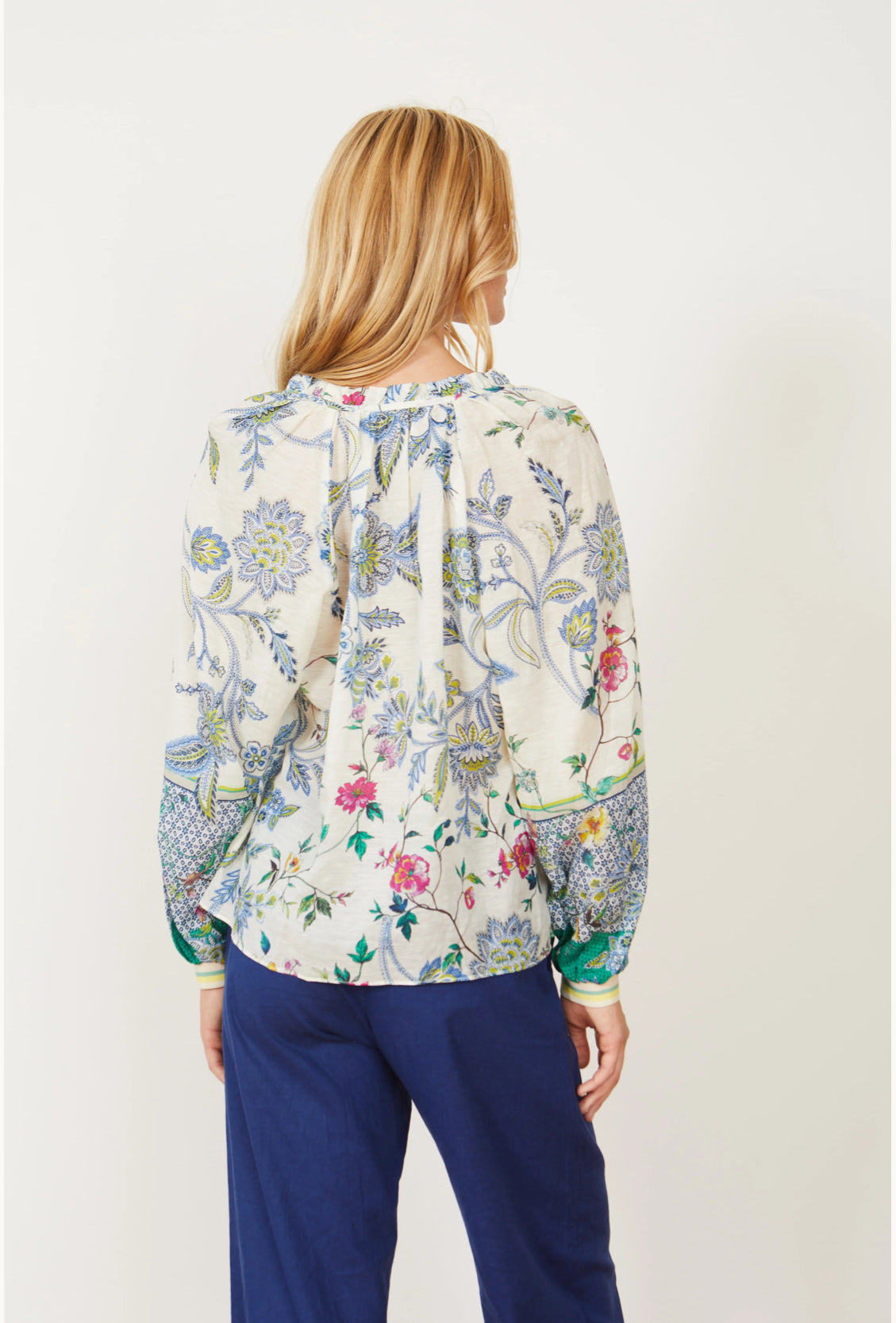 Miki Balinese Floral Top