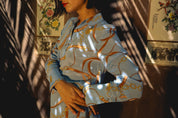 Daria French Cuff Silk Blouse - San Telmo