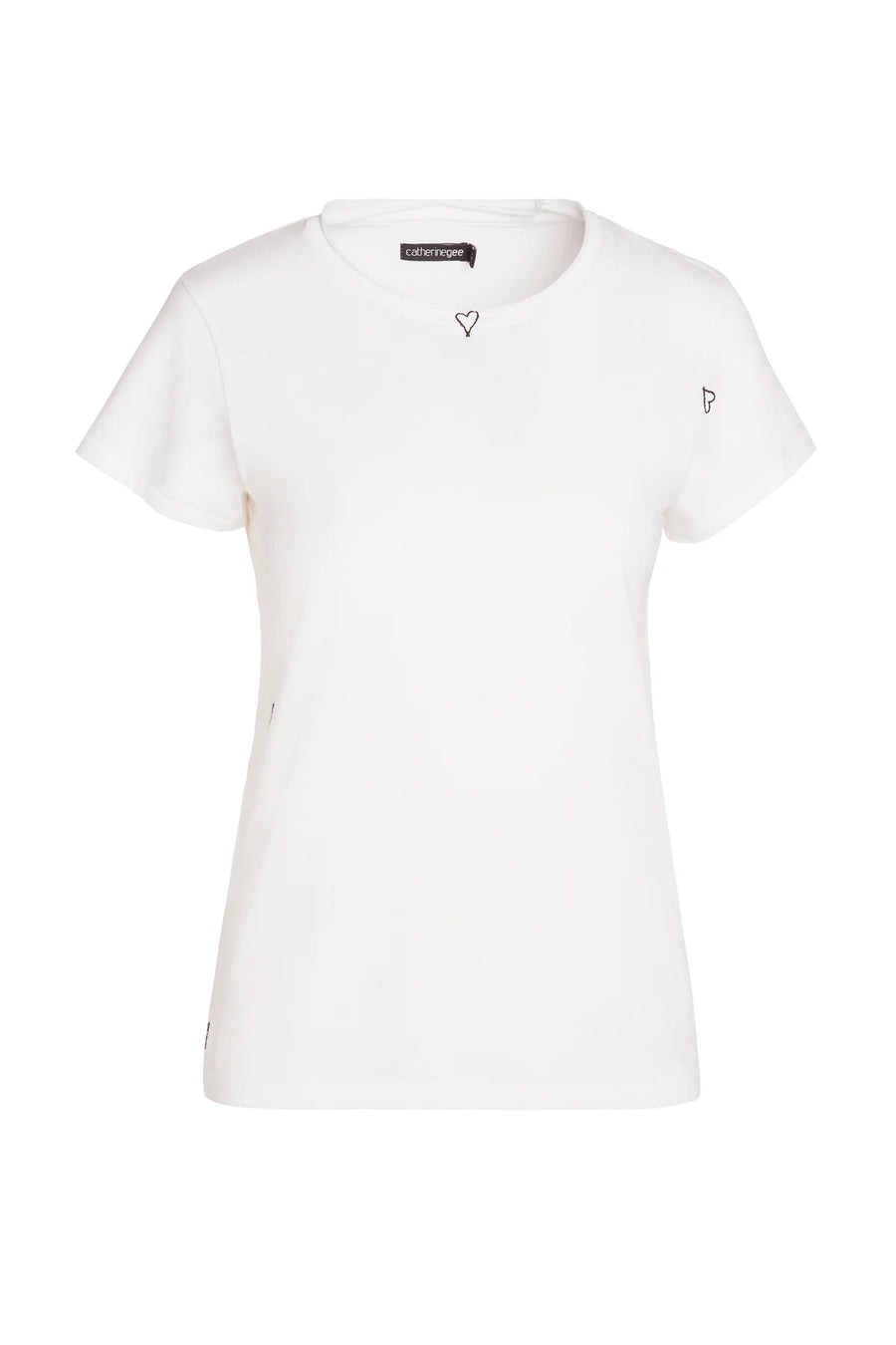 Embroidered Cotton T-Shirt | Star