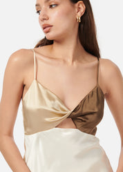 EDITH CAMISOLE NEUTRAL COLORBLOCK