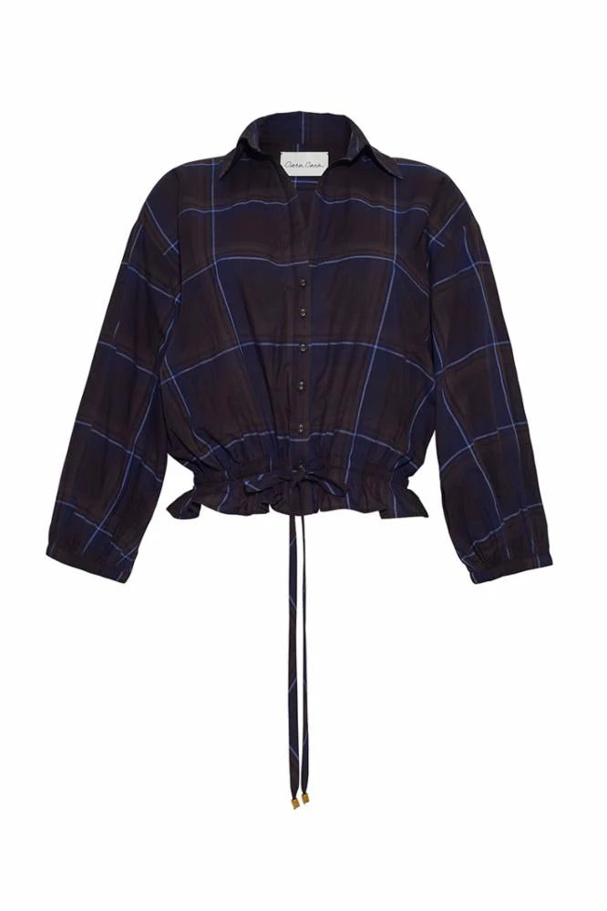 Hutton Top | Madras Plaid