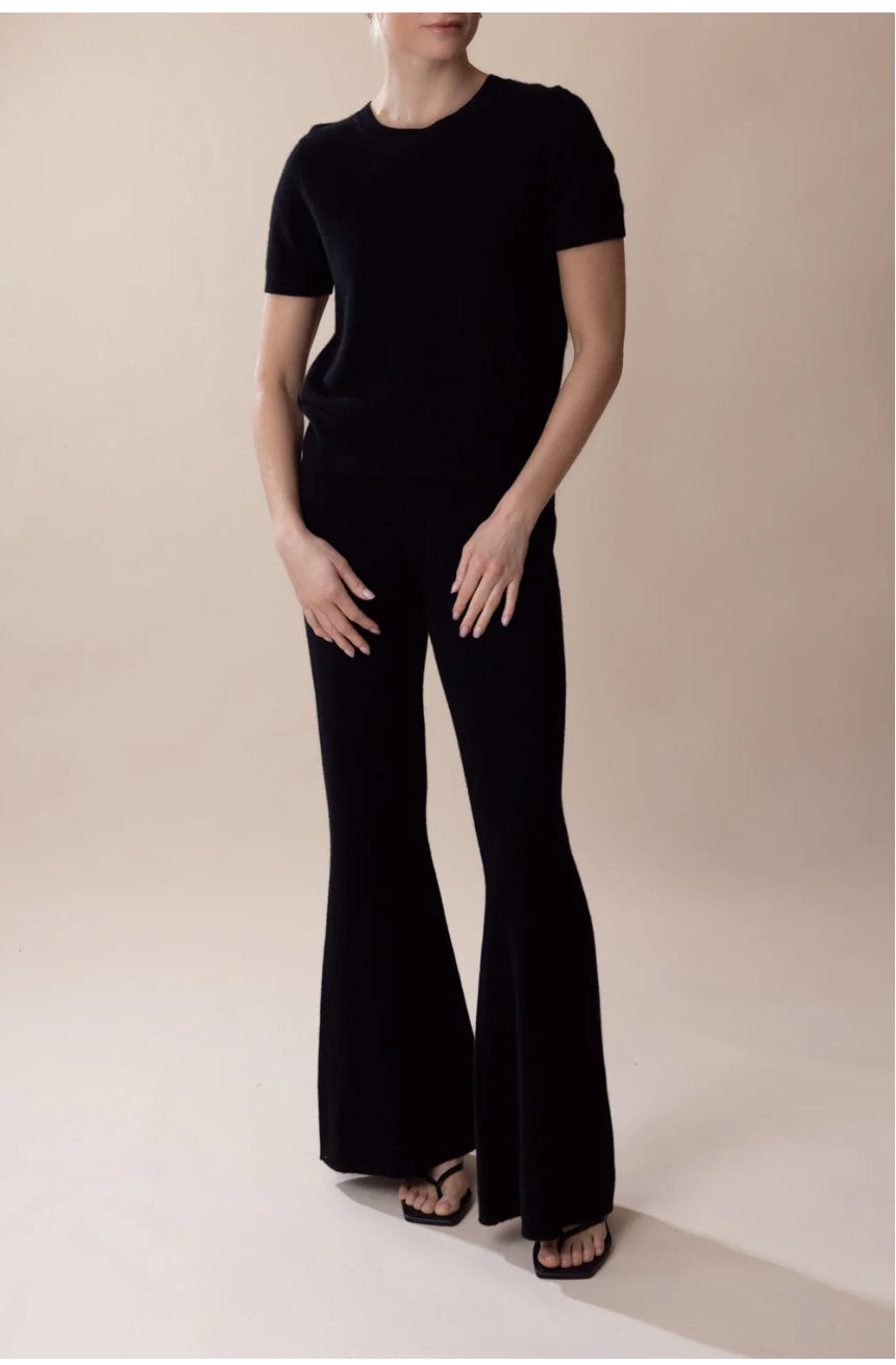 SHORT SLEEVE CROPPED PULLOVER