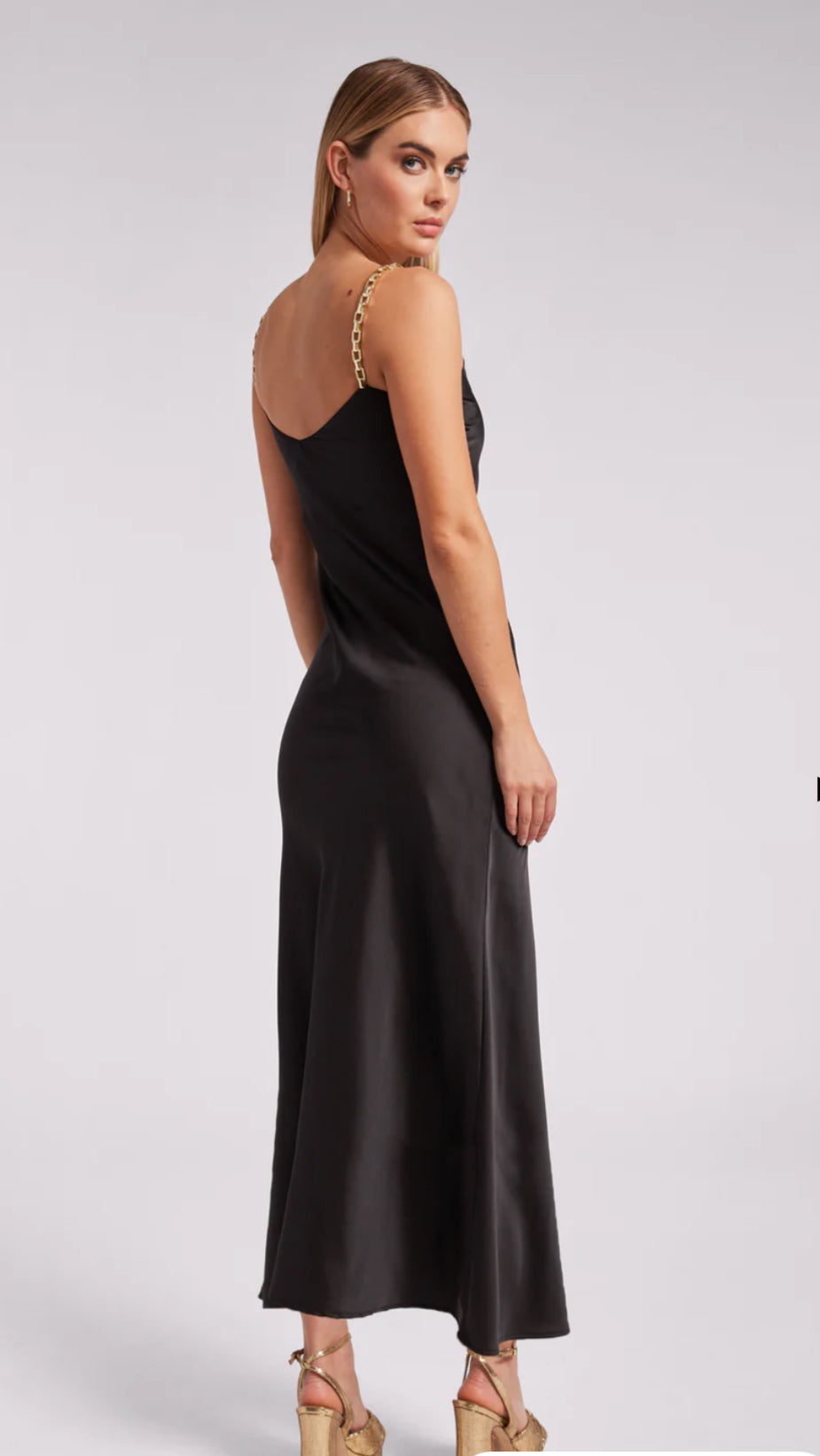 MONICA SATIN MAXI DRESS