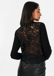 CAMDEN LACE SWEATER