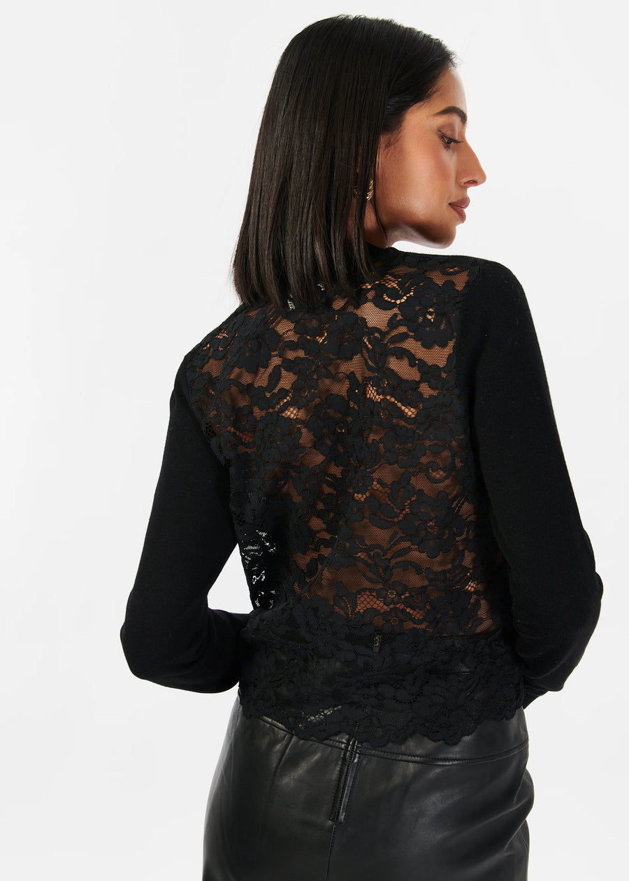 CAMDEN LACE SWEATER